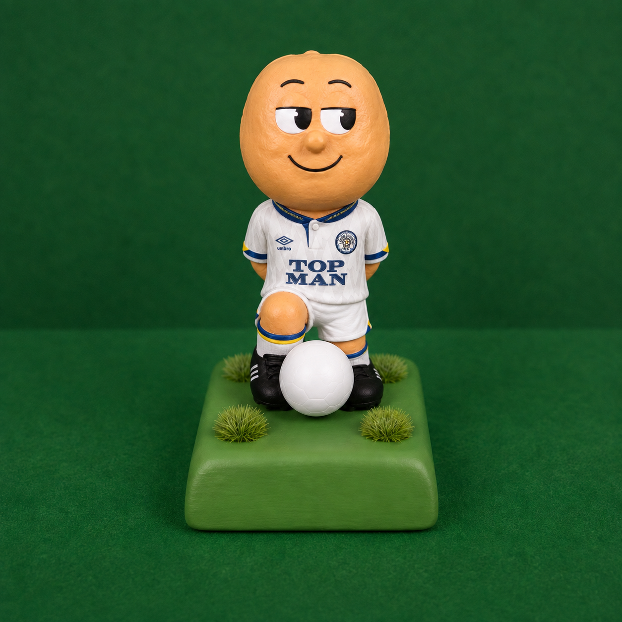 Leeds United Top Man 1995 Home Kit